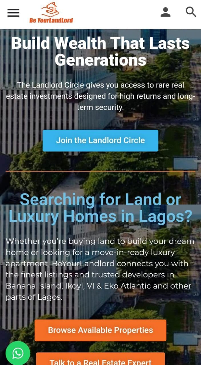 BeYourLandlord - Real Estate In Nigeria, Become Your Own Landlord
