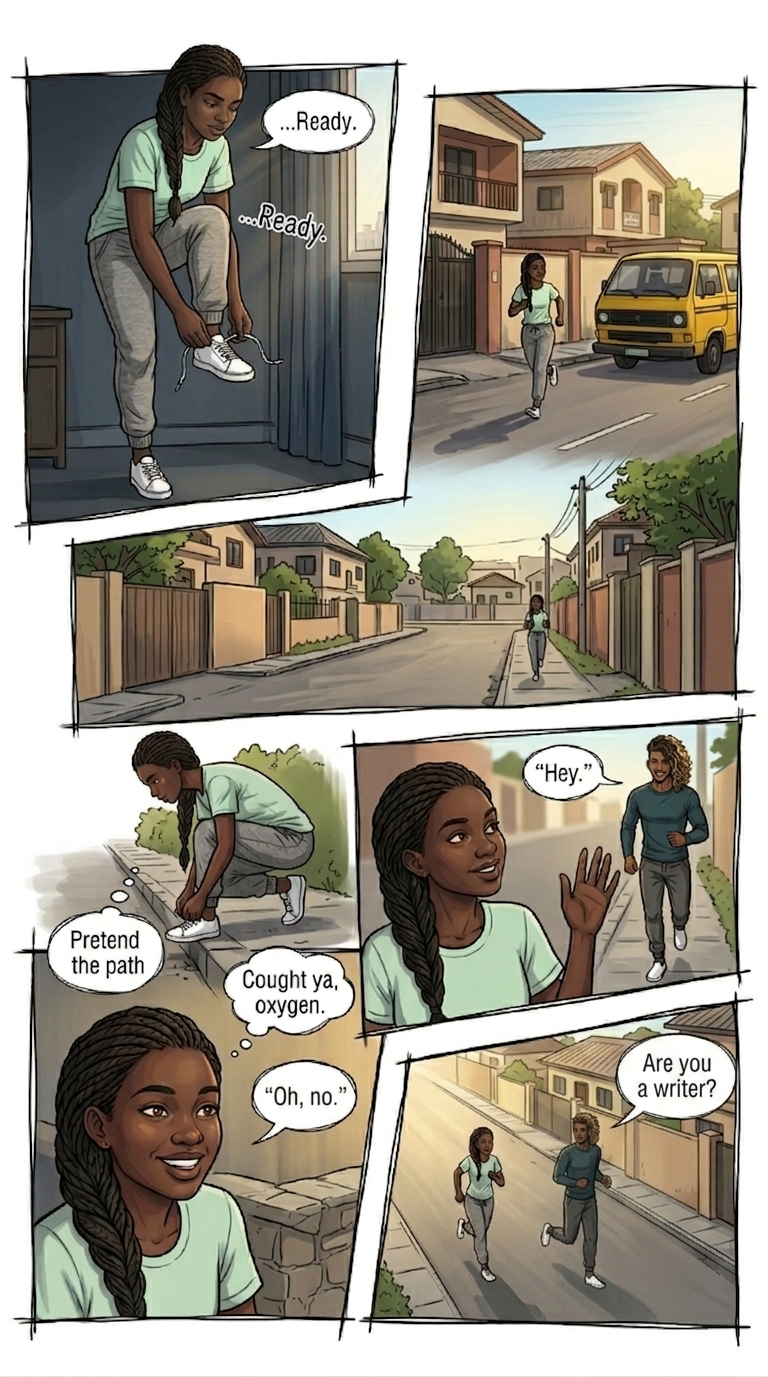 Writing Oxygen, A One-Short Nigerian Web Comic, by the Fablingverse, written by Fabling Pam - Page 4